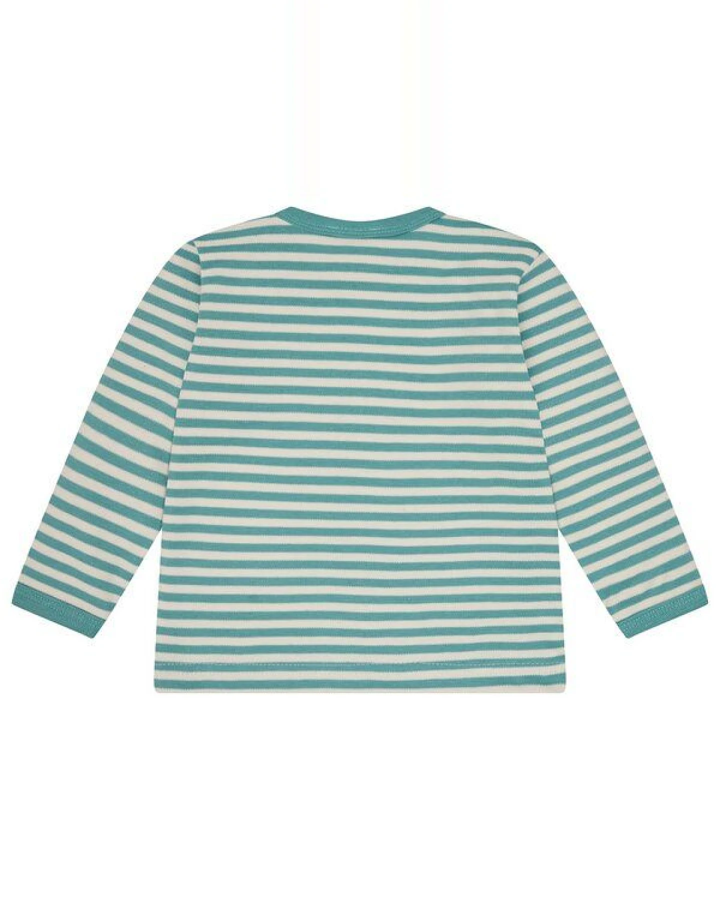 loud + proud Babys & Kinder Shirt Interlock Ringel, GOTS-zertifiziert – Ansicht 2