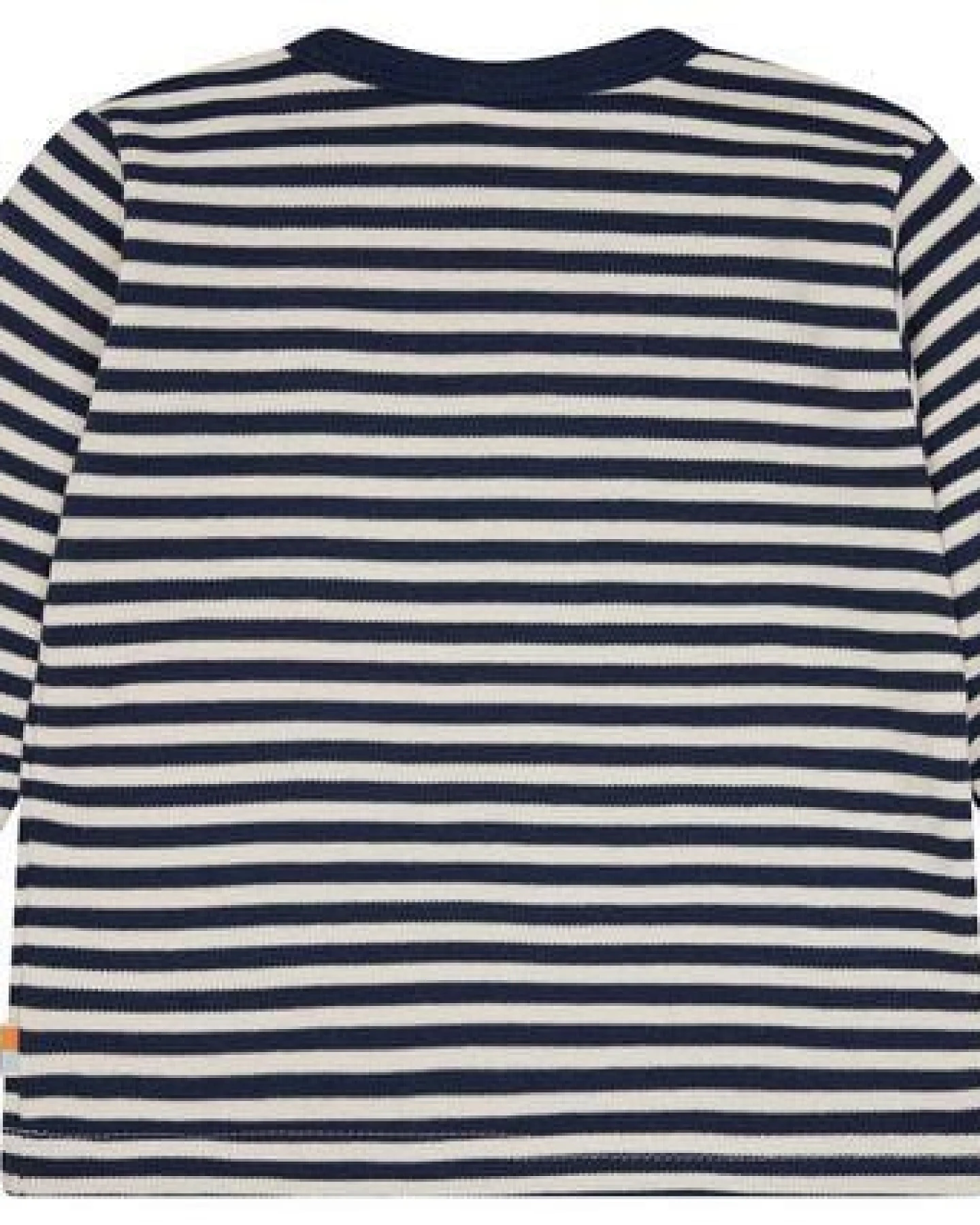 loud + proud Babys & Kinder Shirt Interlock Ringel, GOTS-zertifiziert – Ansicht 2