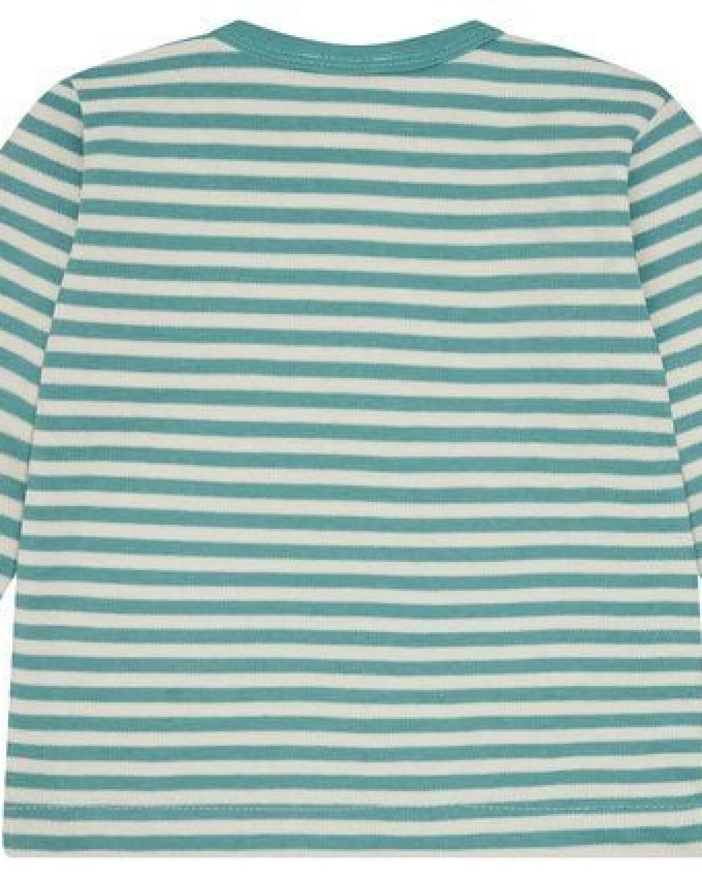 loud + proud Babys & Kinder Shirt Interlock Ringel, GOTS-zertifiziert – Ansicht 2
