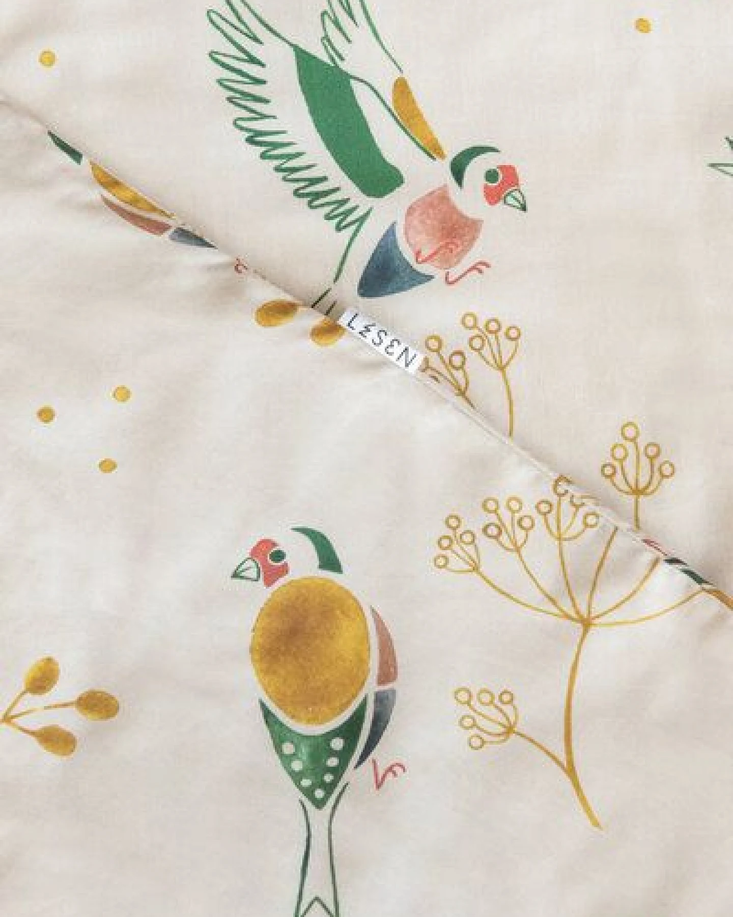 Lesen - Design-Bettwäsche Nachhaltiges Bettwäsche-Set aus 100% Popeline - Stieglitz – Ansicht 2