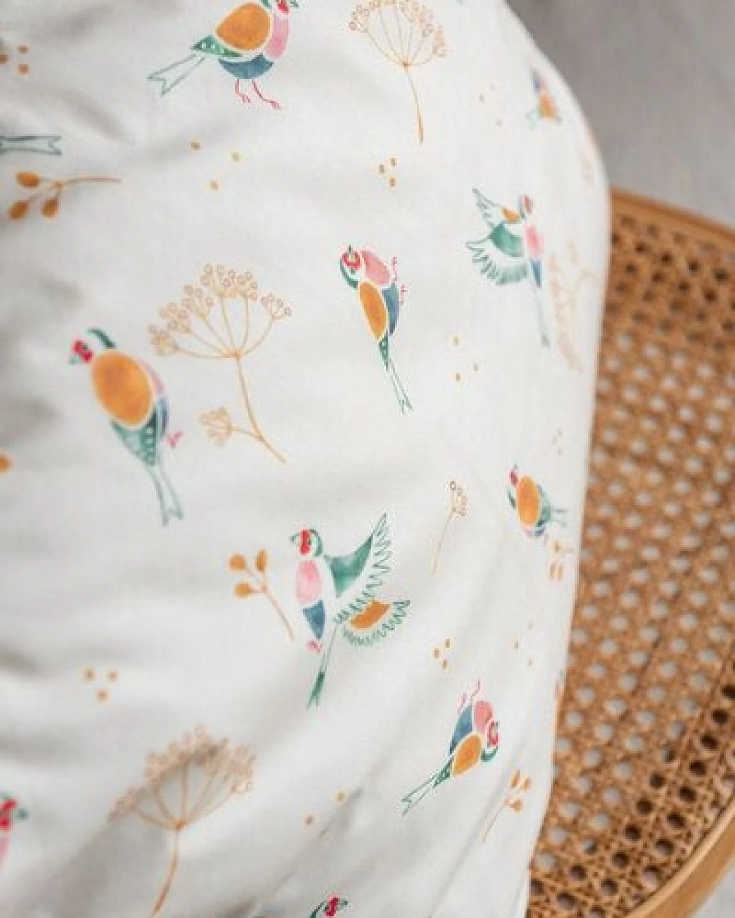 Lesen - Design-Bettwäsche Nachhaltiges Bettwäsche-Set aus 100% Popeline - Stieglitz – Ansicht 3