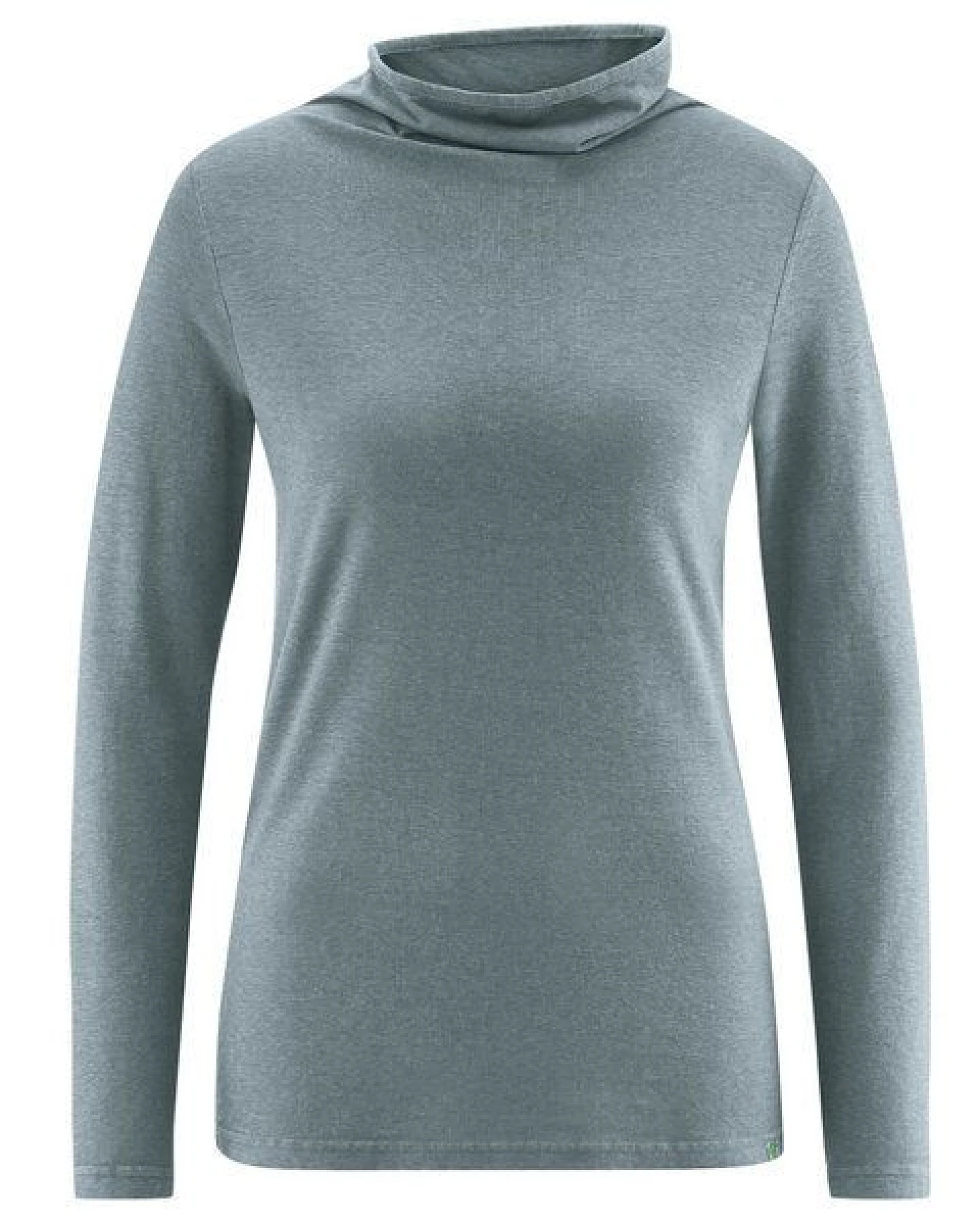 HempAge Damen Apartes Langarmshirt Hanf/Biobaumwolle – Ansicht 2