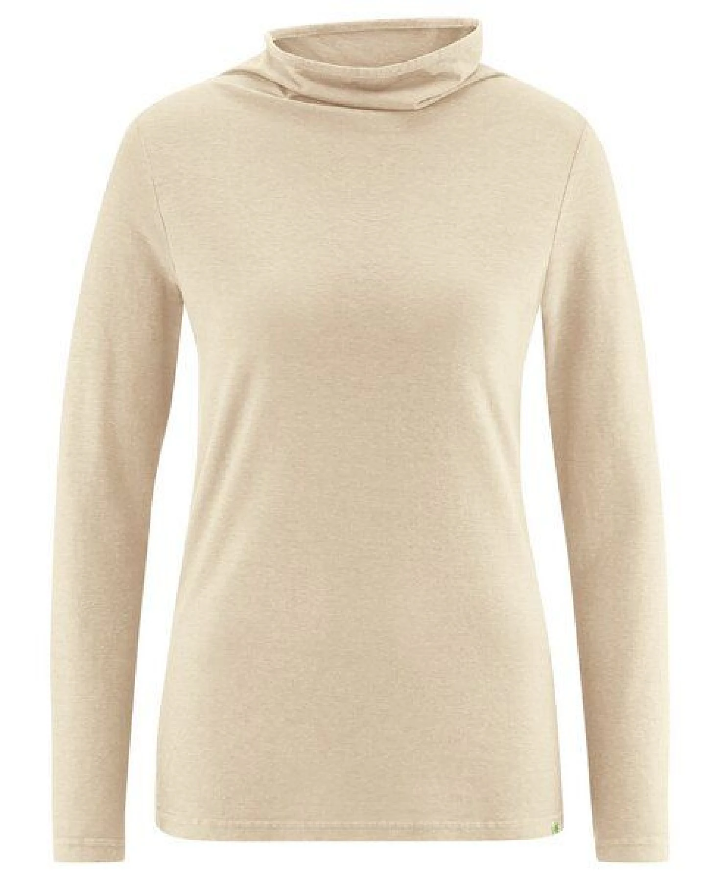 HempAge Damen Apartes Langarmshirt Hanf/Biobaumwolle – Ansicht 2