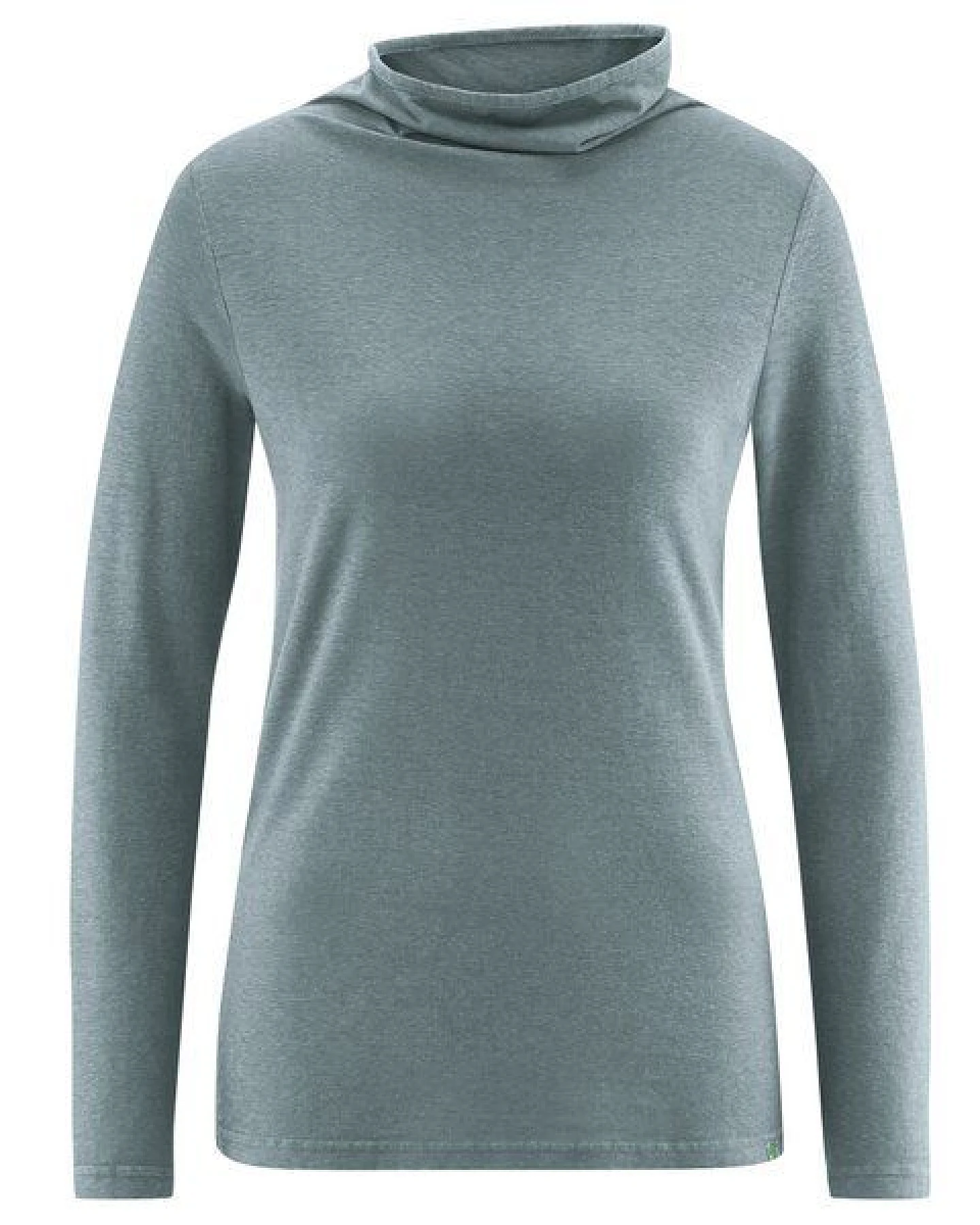 HempAge Damen Apartes Langarmshirt Hanf/Biobaumwolle – Ansicht 2
