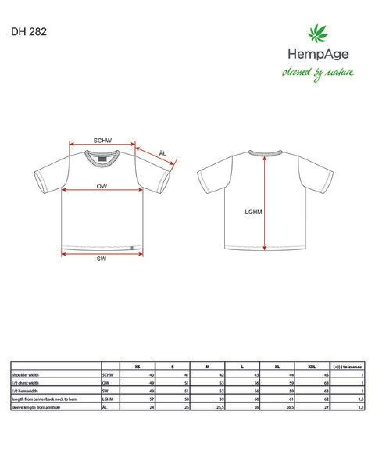 Hempage Damen T-Shirt Hanf/Bio-Baumwolle – Ansicht 3