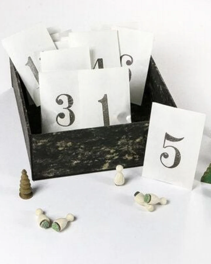 STUDIO KARAMELO Stempel Adventskalender