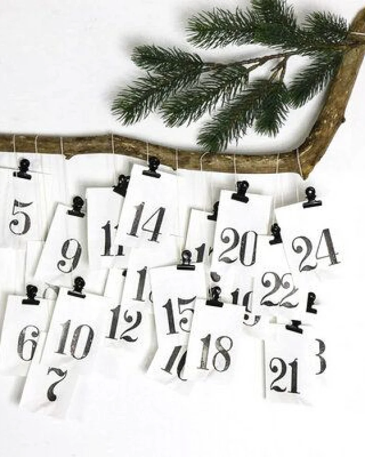 STUDIO KARAMELO Stempel Adventskalender