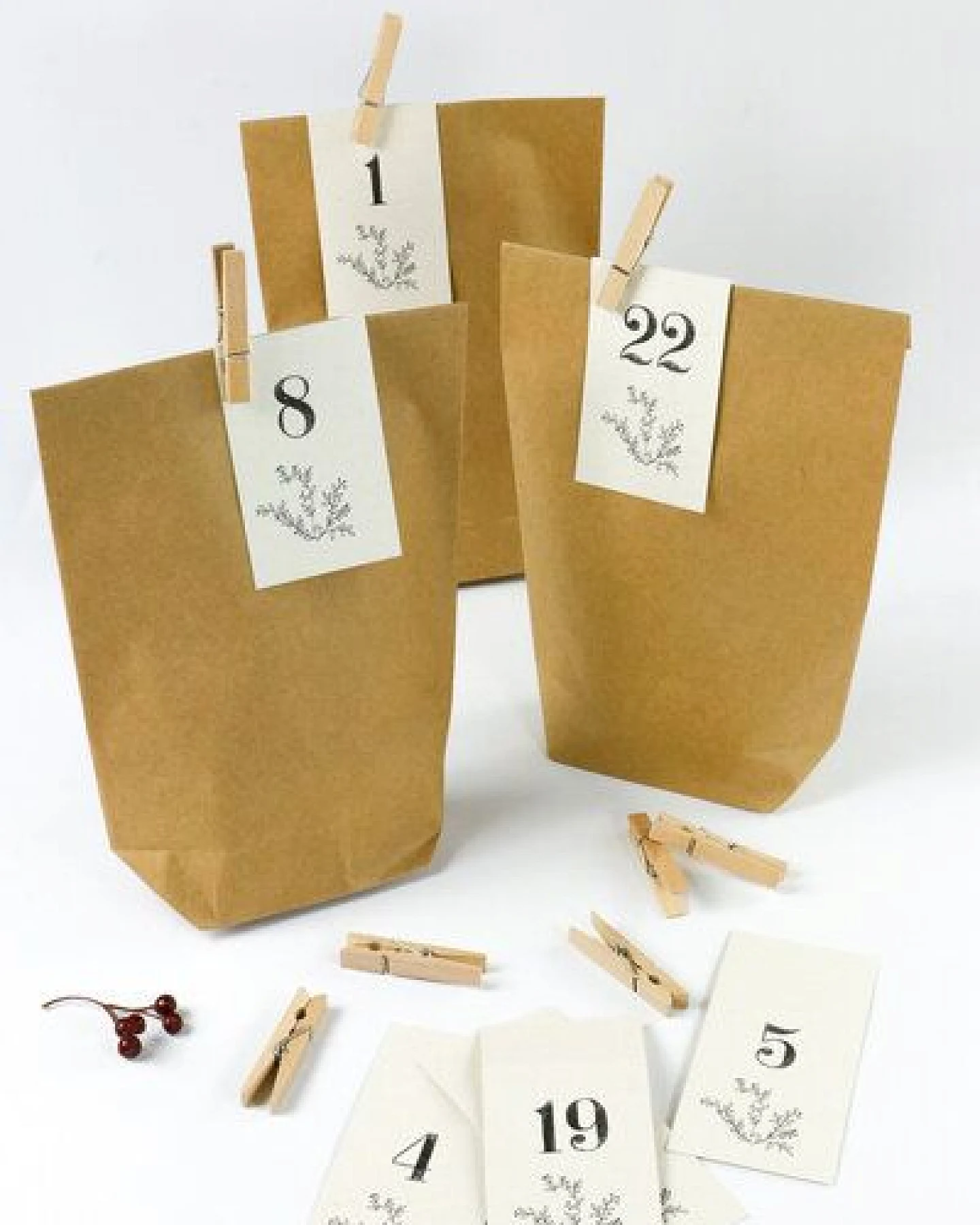 STUDIO KARAMELO DIY Adventskalender Set zum Basteln & Befüllen – Ansicht 3