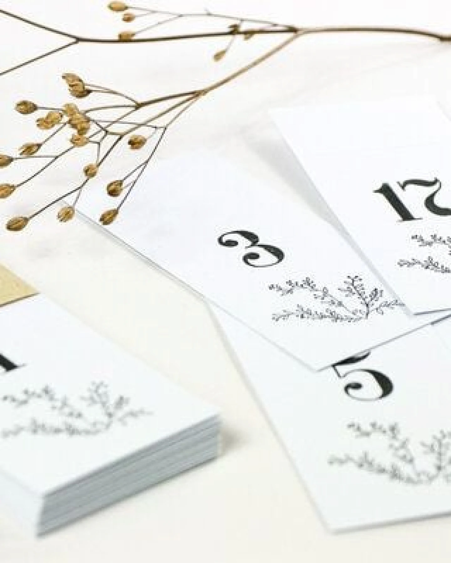 STUDIO KARAMELO Adventskalender Zahlen Anhänger – Ansicht 3