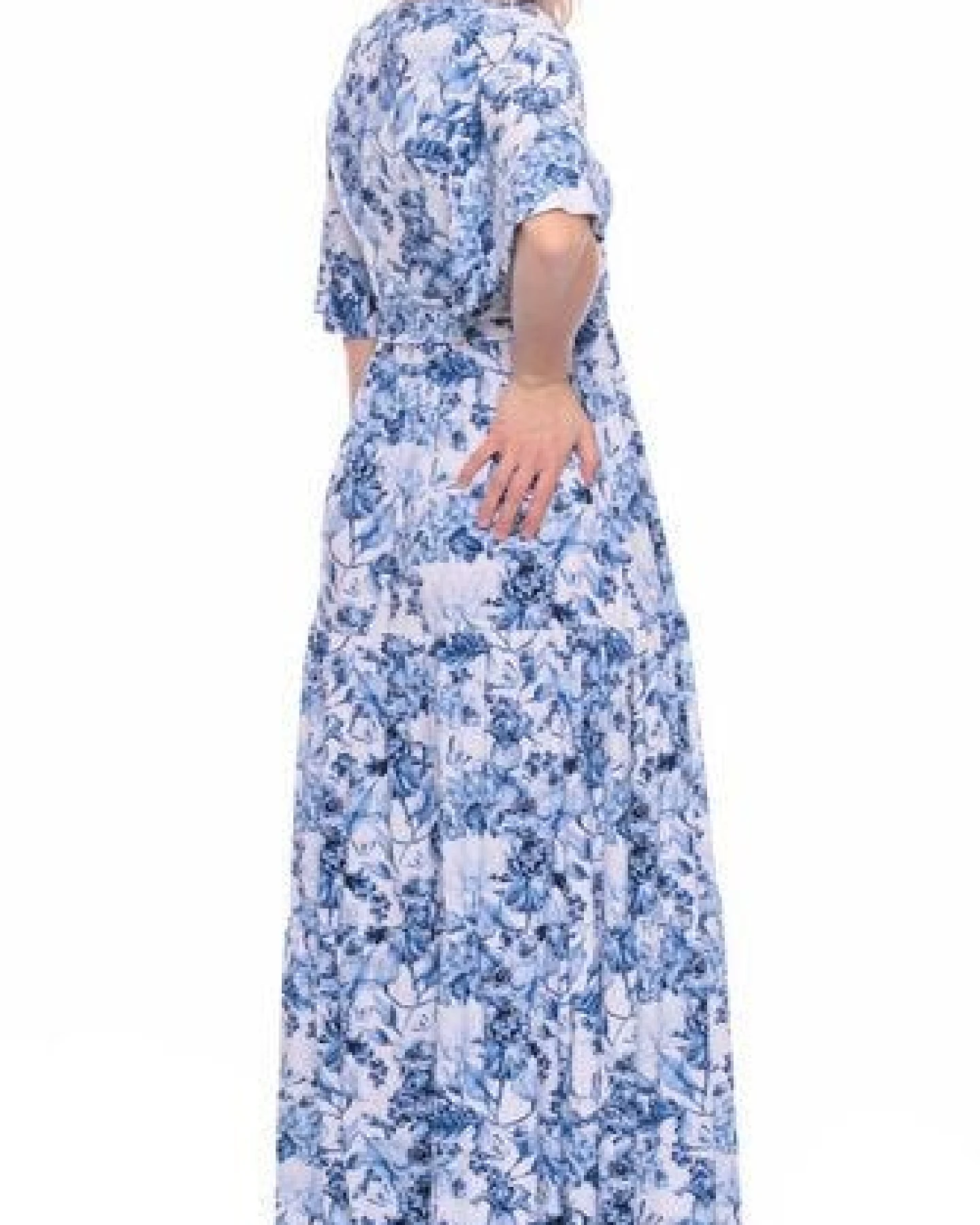Ingoria KAYA & KAYO 2tlg. VARIO-SET Maxikleid aus TENCEL Jersey – Ansicht 4