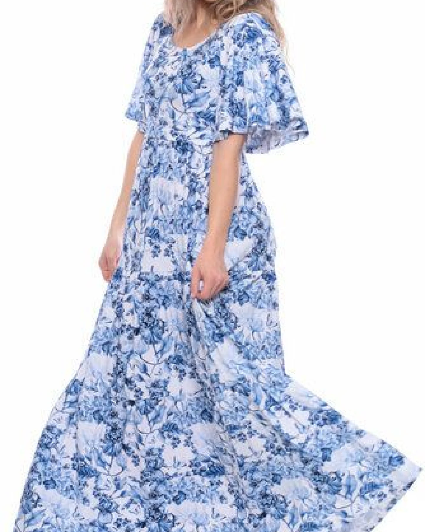 Ingoria KAYA & KAYO 2tlg. VARIO-SET Maxikleid aus TENCEL Jersey – Ansicht 2