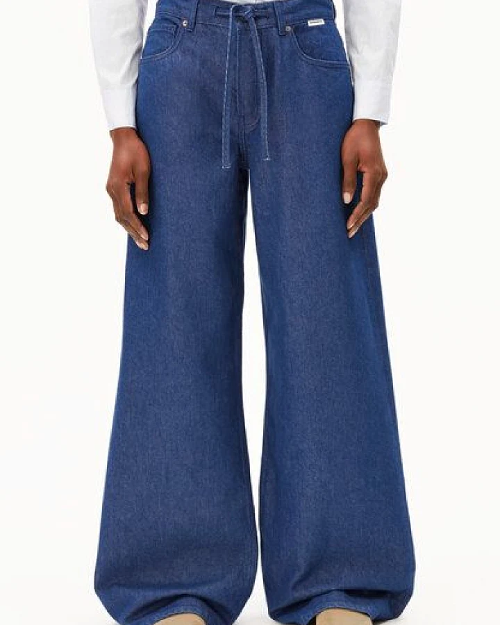 ARMEDANGELS ASTRAEAAS Damen Wide Jeans Bio-Baumwoll Mix
