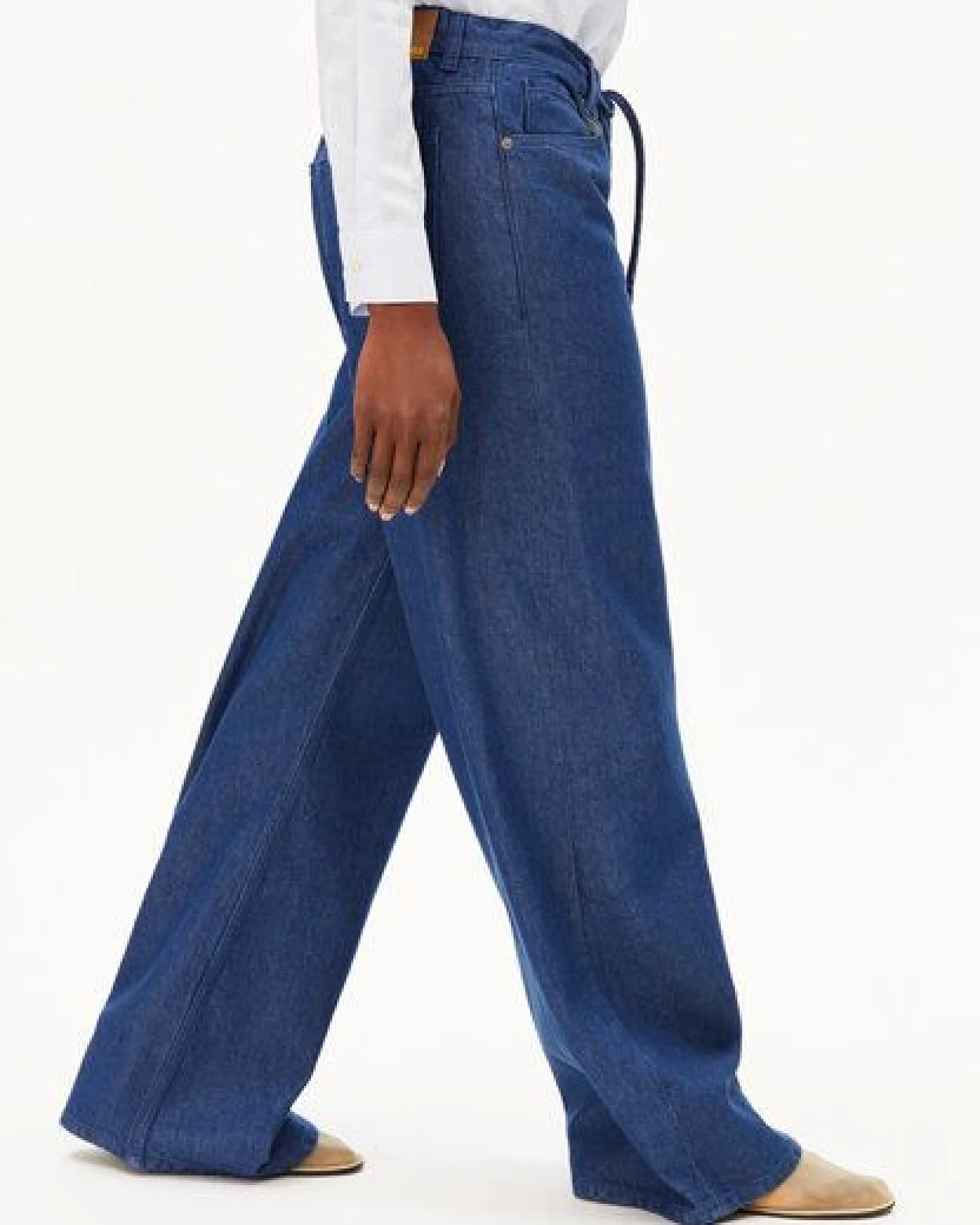 ARMEDANGELS ASTRAEAAS Damen Wide Jeans Bio-Baumwoll Mix – Ansicht 4