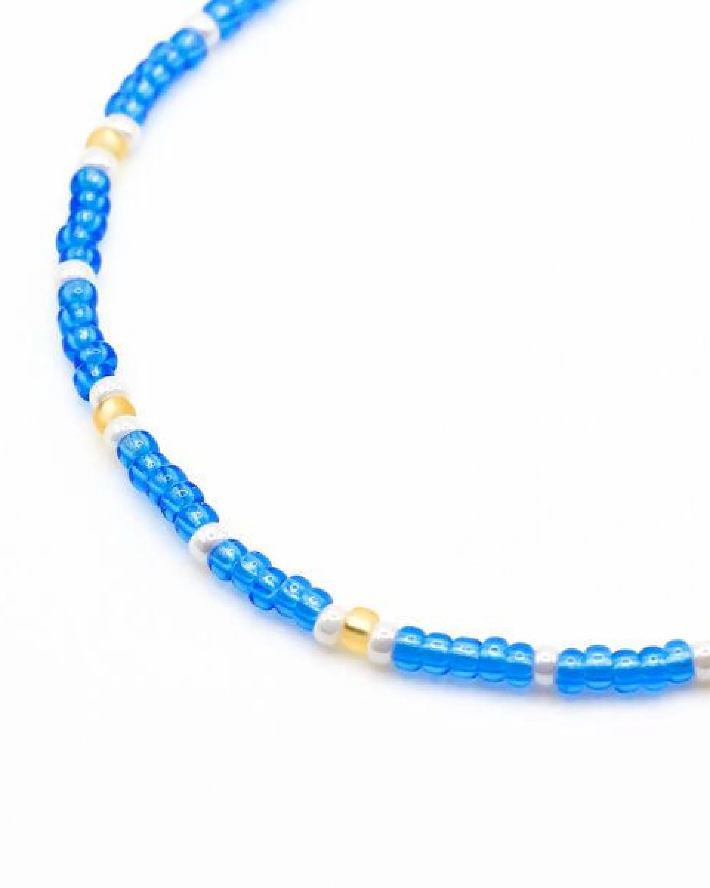 juni Blaues Perlenarmband "Wave" – Ansicht 2