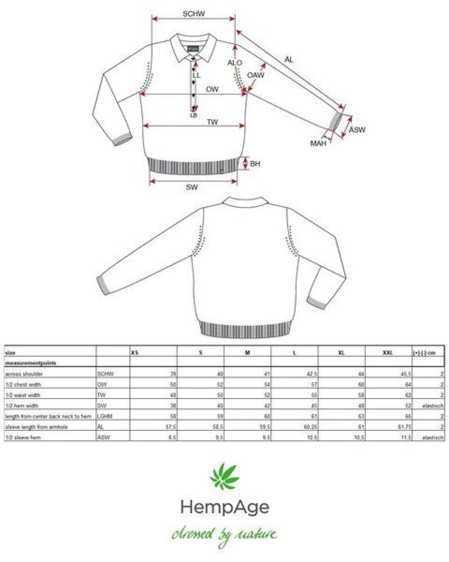 HempAge Edler Pullover Hanf/Biobaumwolle – Ansicht 3