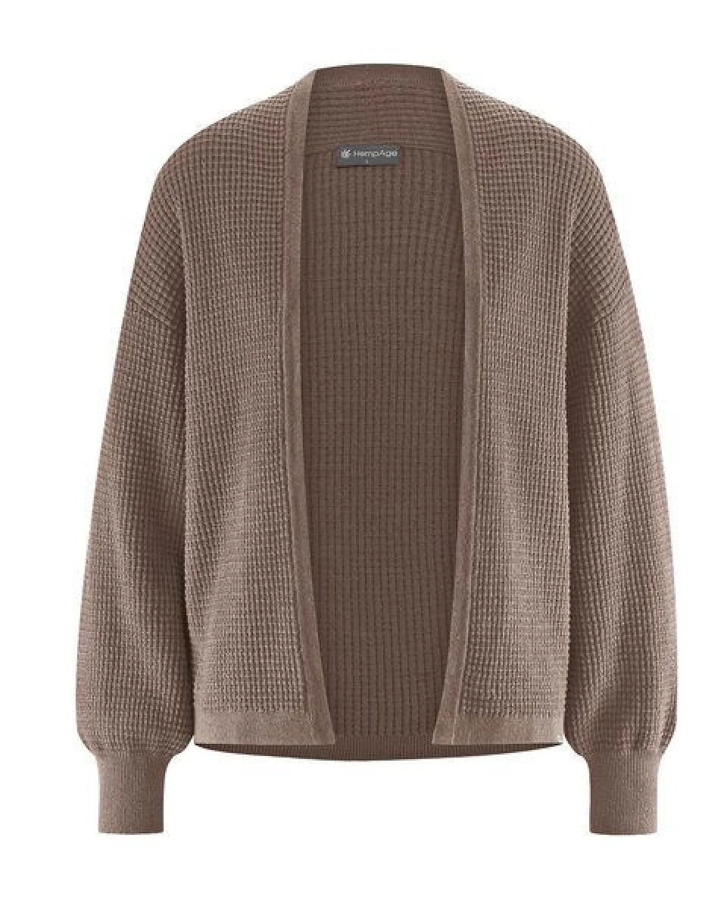 HempAge Moderne Strickjacke Hanf/Biobaumwolle – Ansicht 2