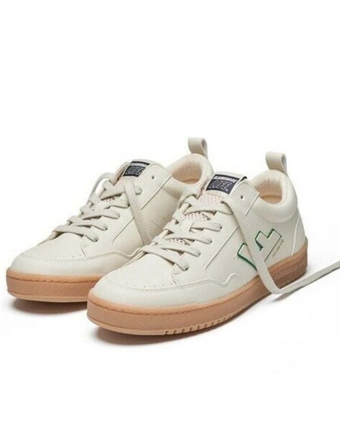 Flamingos' Life Veganer Sneaker Damen und Herren Roland V.10 Gesso Green Naturale – Ansicht 2