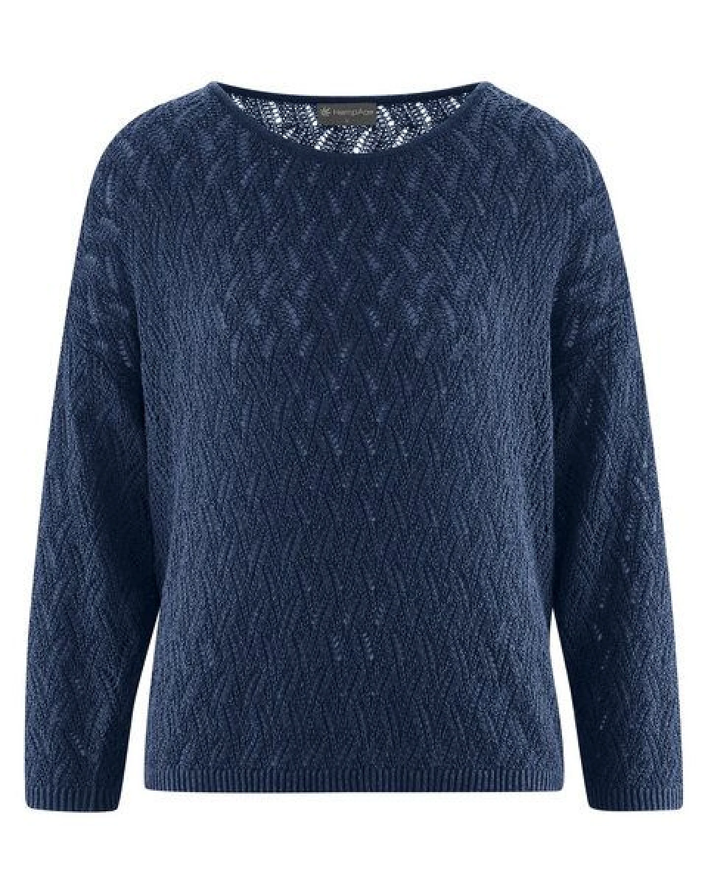 HempAge Ajoure Pullover Hanf/Biobaumwolle – Ansicht 2