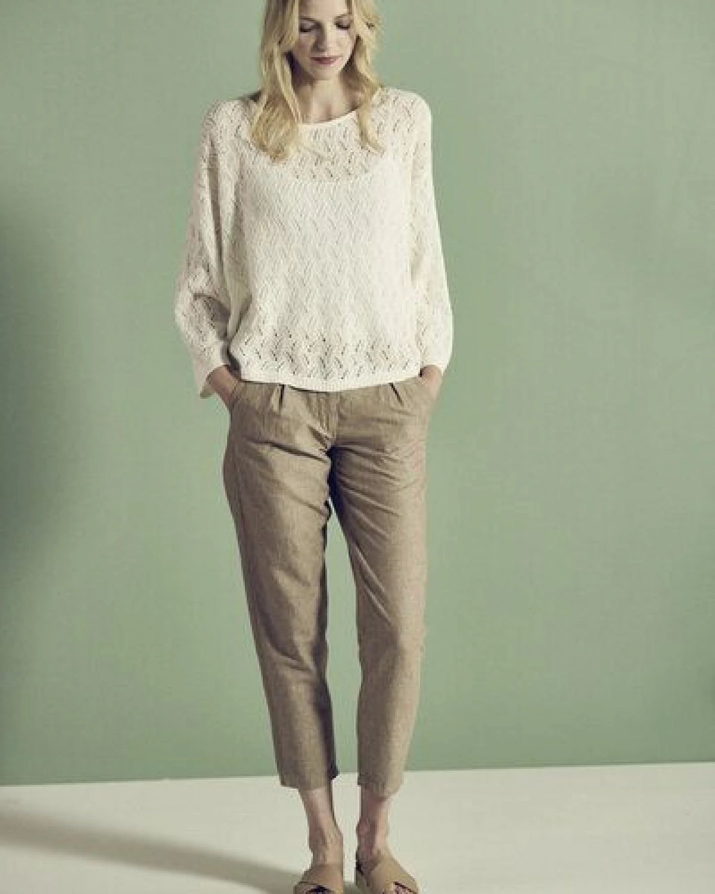HempAge Ajoure Pullover Hanf/Biobaumwolle – Ansicht 4