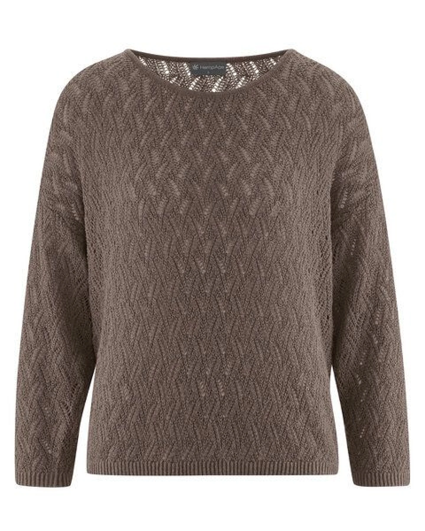 HempAge Ajoure Pullover Hanf/Biobaumwolle – Ansicht 2