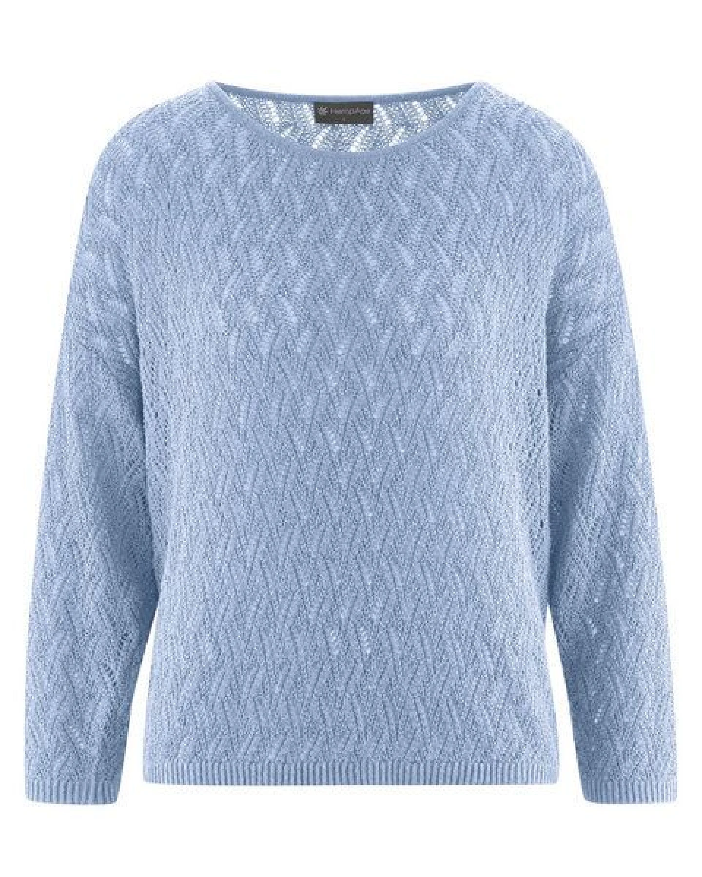 HempAge Ajoure Pullover Hanf/Biobaumwolle – Ansicht 2