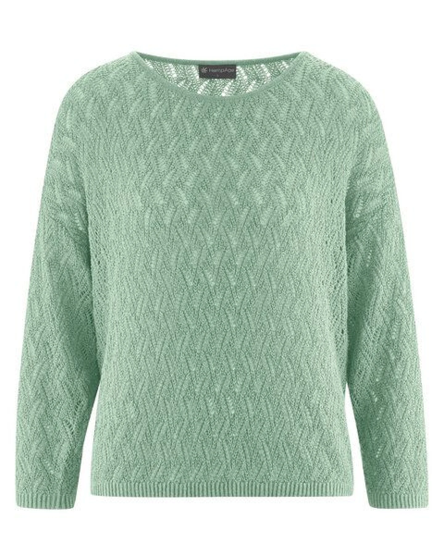 HempAge Ajoure Pullover Hanf/Biobaumwolle – Ansicht 2