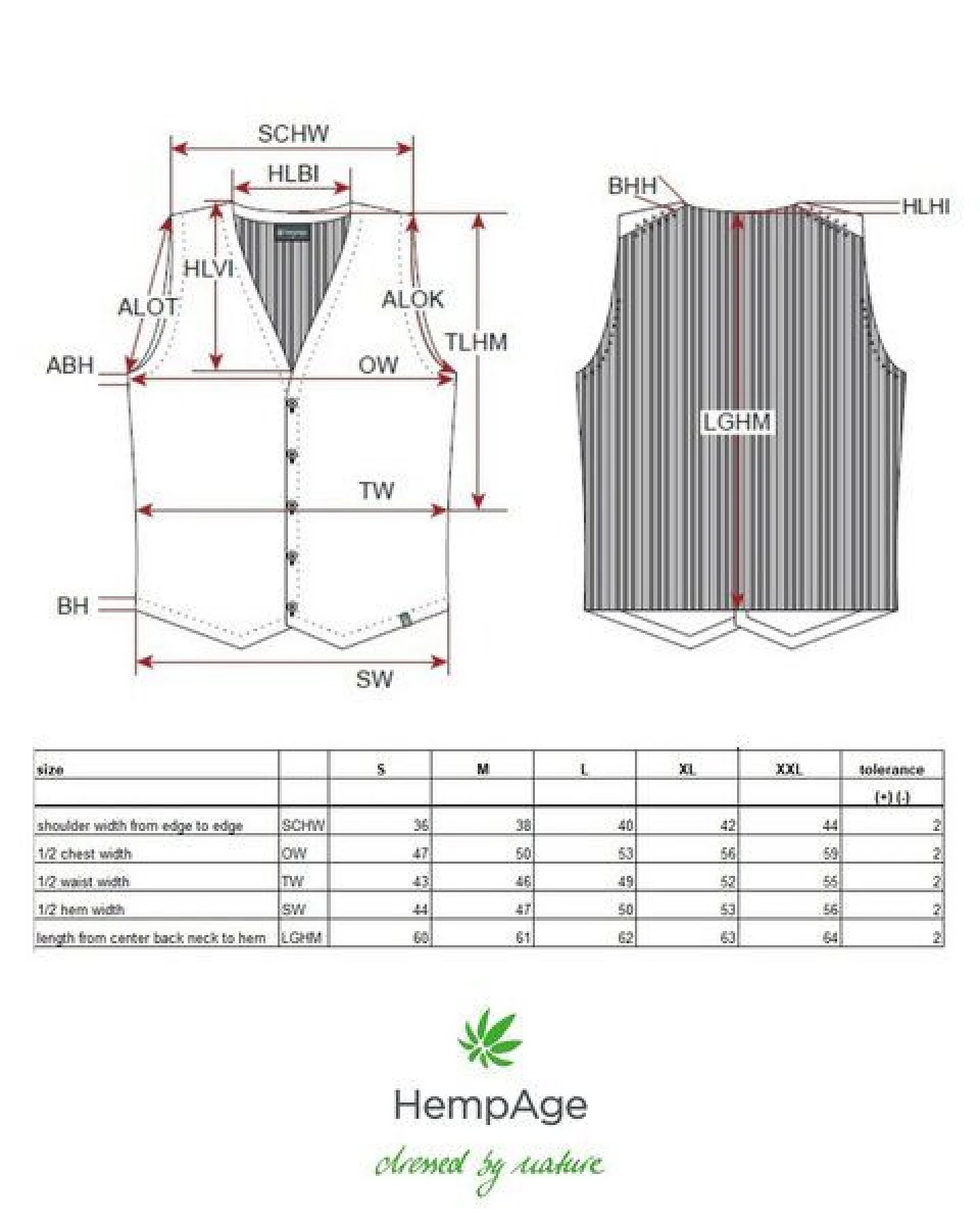 HempAge Strickweste aus Hanf/Biobaumwolle – Ansicht 3