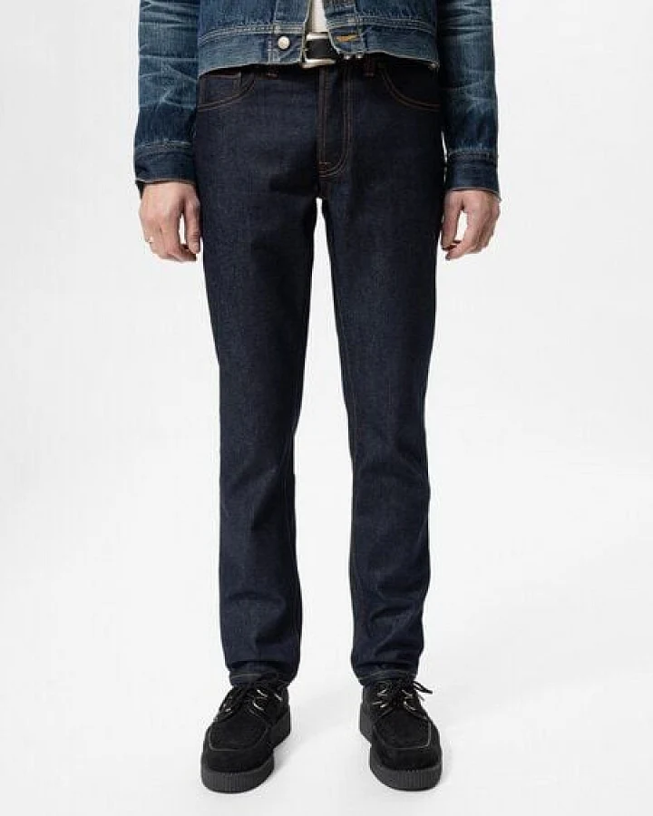 Nudie Jeans Solid Ollie Jeans - Dry Abyss