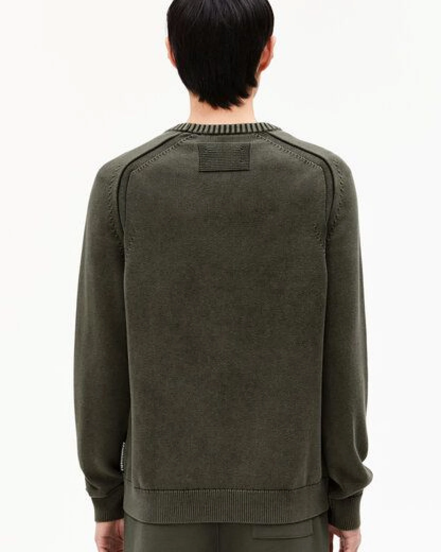 ARMEDANGELS VAANJO GMT DYE Herren Pullover aus Bio-Baumwolle – Ansicht 2
