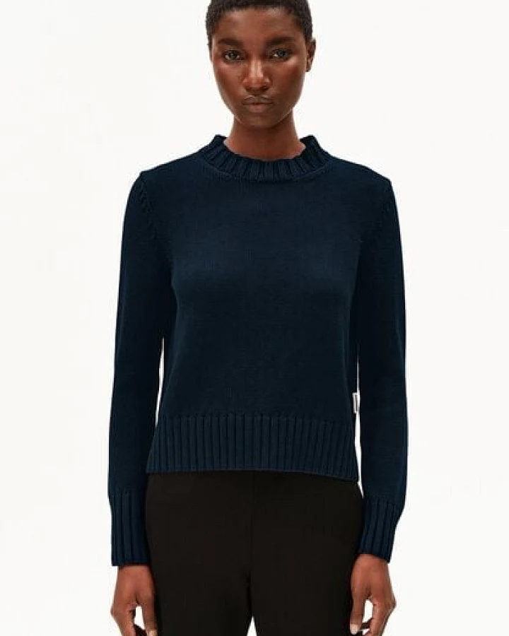 ARMEDANGELS AMALIAAS GMT DYE Damen Pullover aus Bio-Baumwolle