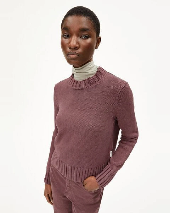 ARMEDANGELS AMALIAAS GMT DYE Damen Pullover aus Bio-Baumwolle