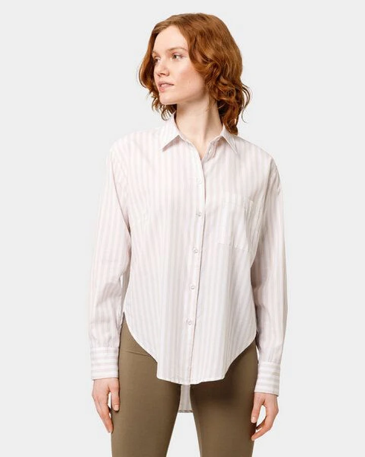 Les Lunes langärmeliges Oversize Shirt „Hannaa Shirt Striped Oversize“