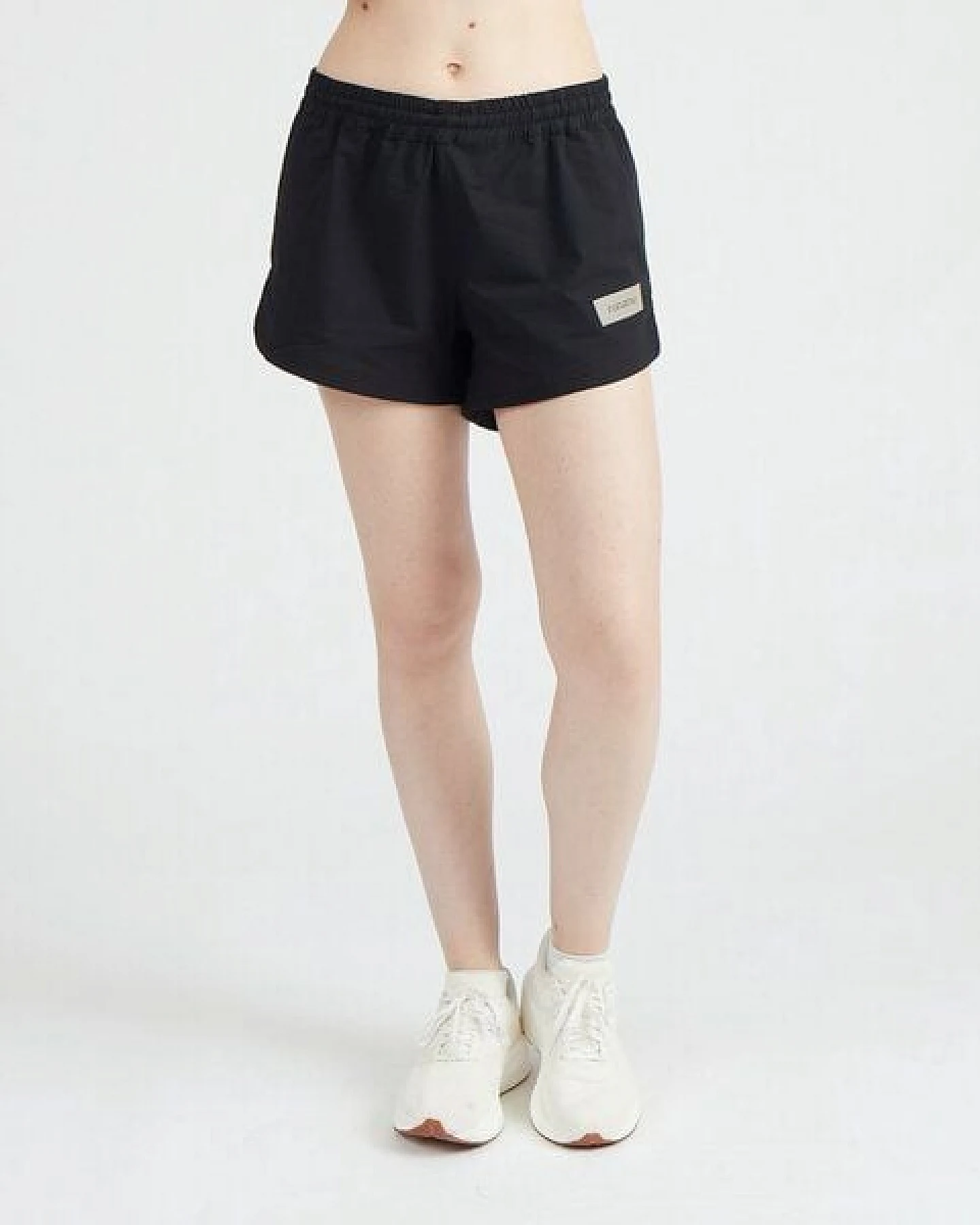runamics Bouncy Cotton Running Shorts, Damen, schwarz – Ansicht 2
