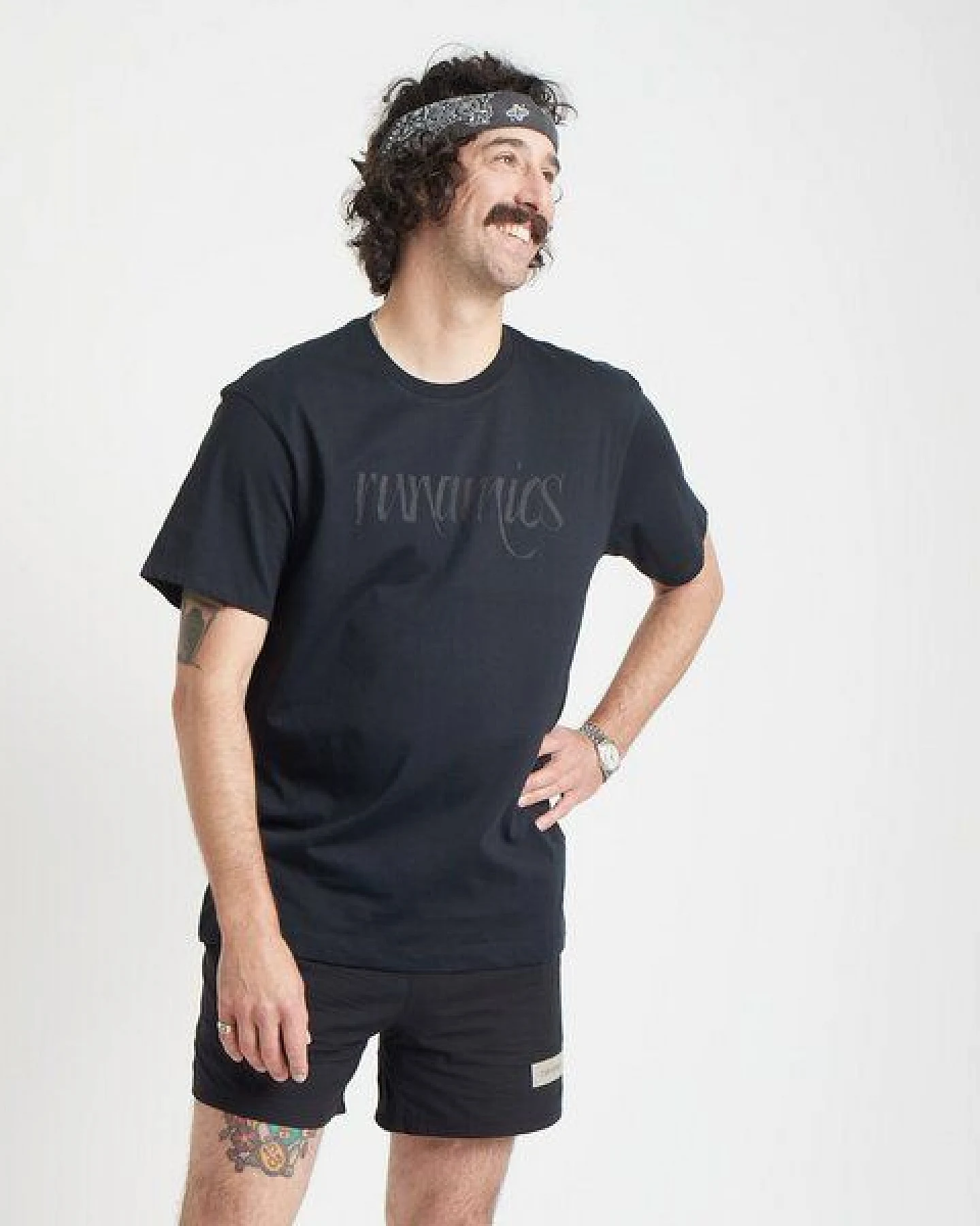 runamics Calligraphy T-Shirt, regenerative Baumwolle, unisex – Ansicht 2