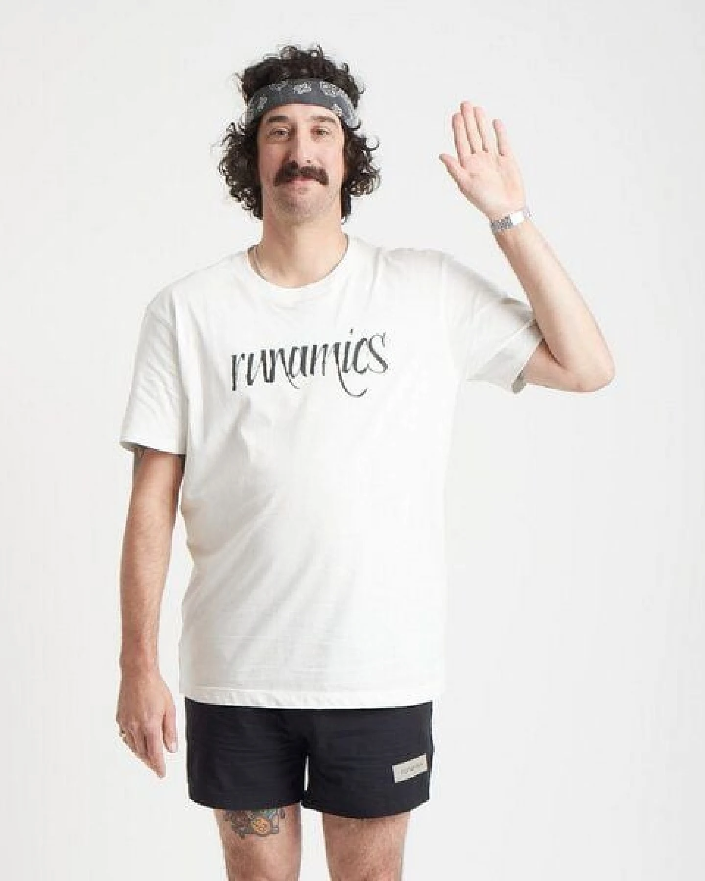 runamics Calligraphy T-Shirt, regenerative Baumwolle, unisex – Ansicht 2