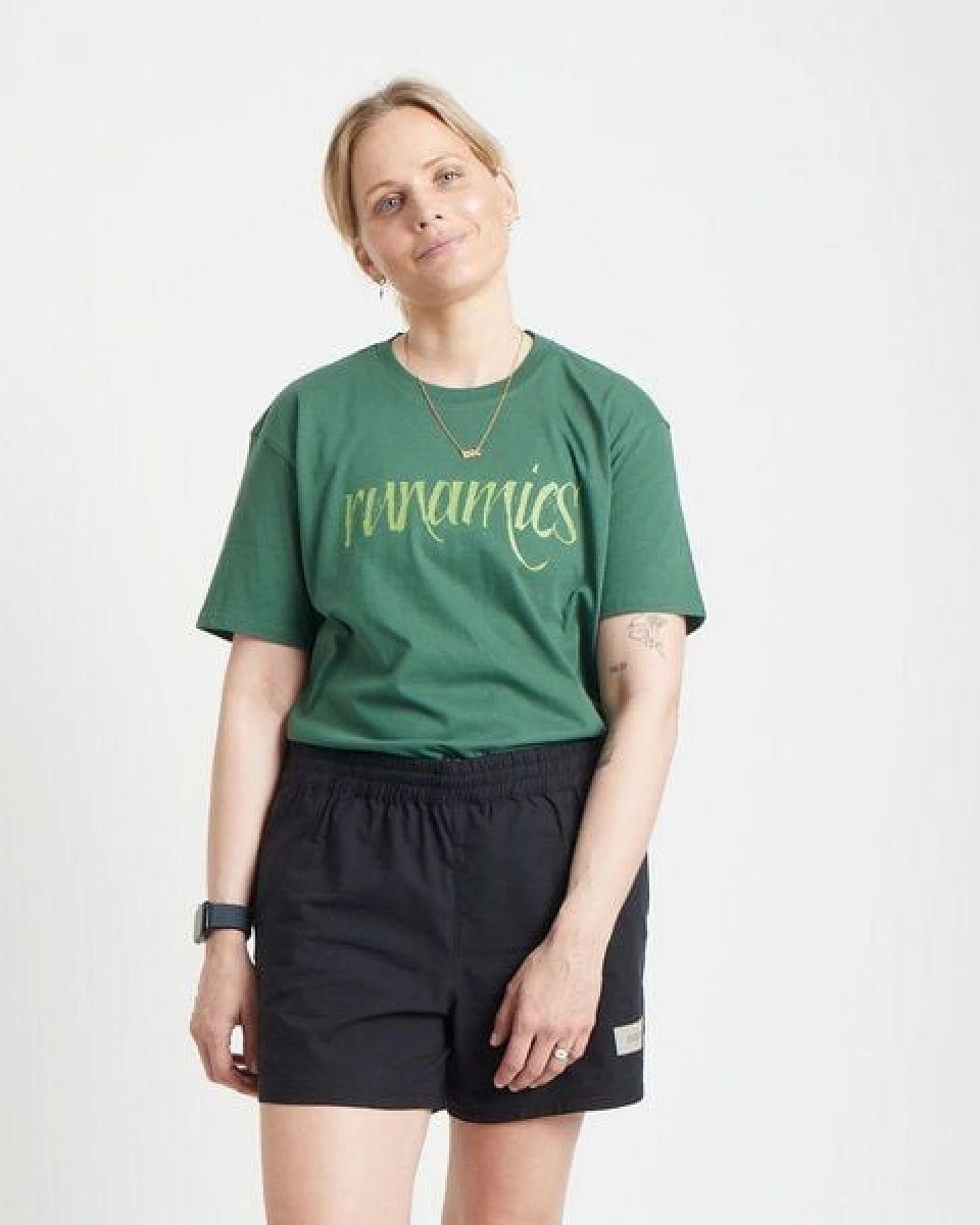 runamics Calligraphy T-Shirt, regenerative Baumwolle, unisex – Ansicht 4