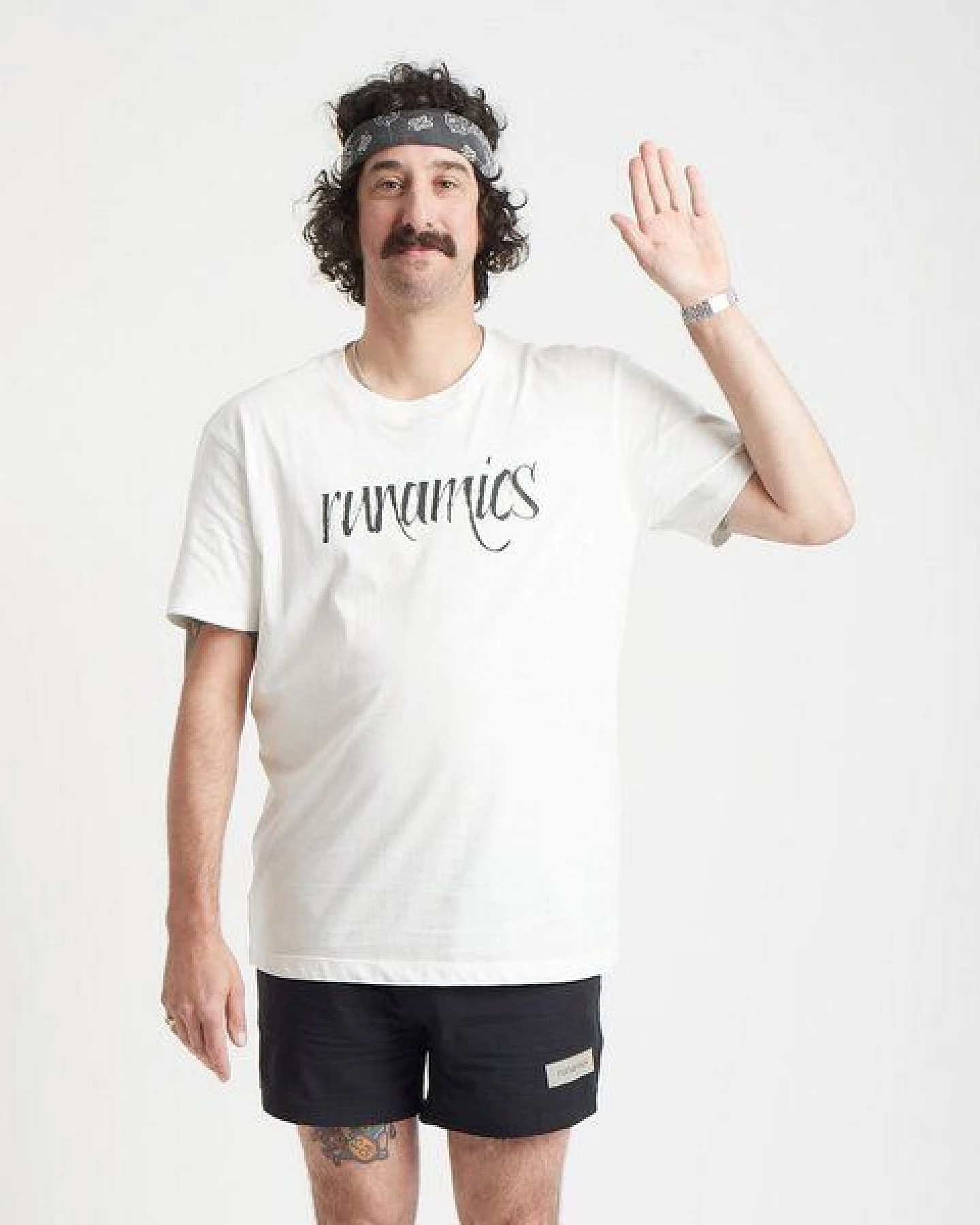 runamics Calligraphy T-Shirt, regenerative Baumwolle, unisex – Ansicht 2