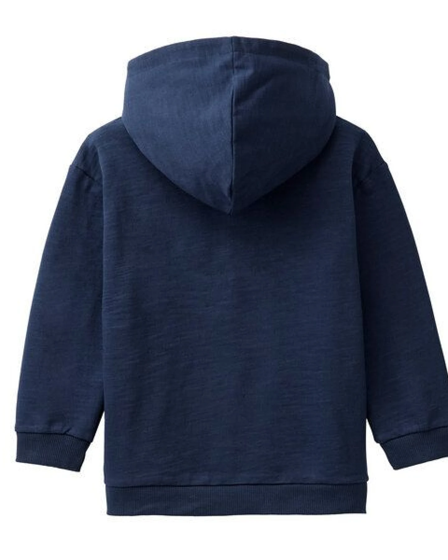 People Wear Organic Sweat Hoodie, blau, "Drache", Bio-Baumwolle – Ansicht 2