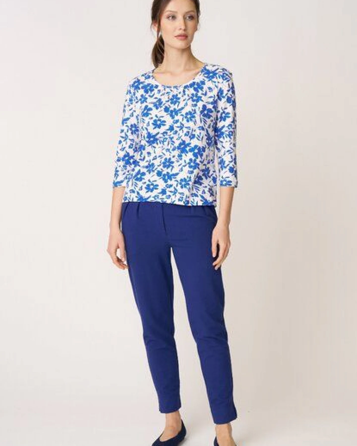 LANA Organic Blusenshirt aus Bio Baumwolle, Modell Delia – Ansicht 2