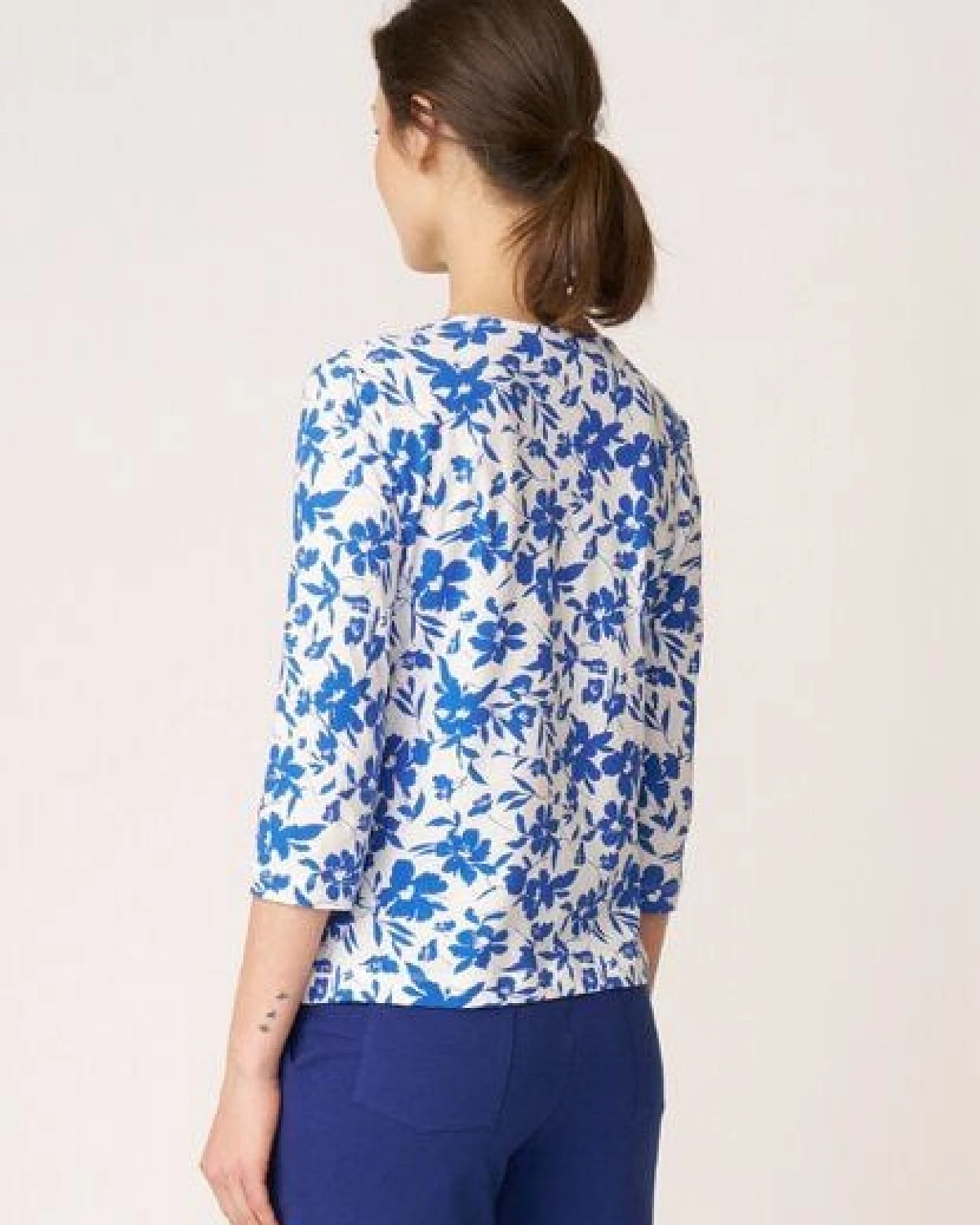 LANA Organic Blusenshirt aus Bio Baumwolle, Modell Delia – Ansicht 4