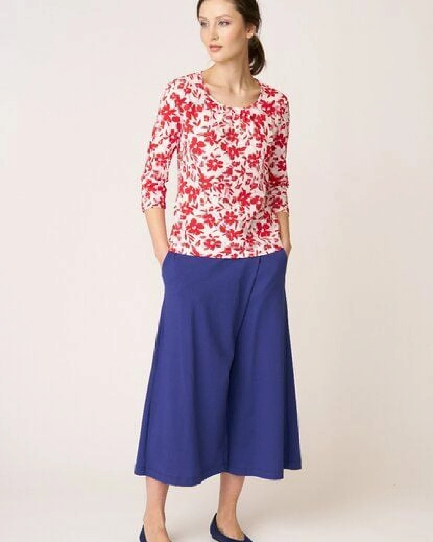 LANA Organic Blusenshirt aus Bio Baumwolle, Modell Delia – Ansicht 2