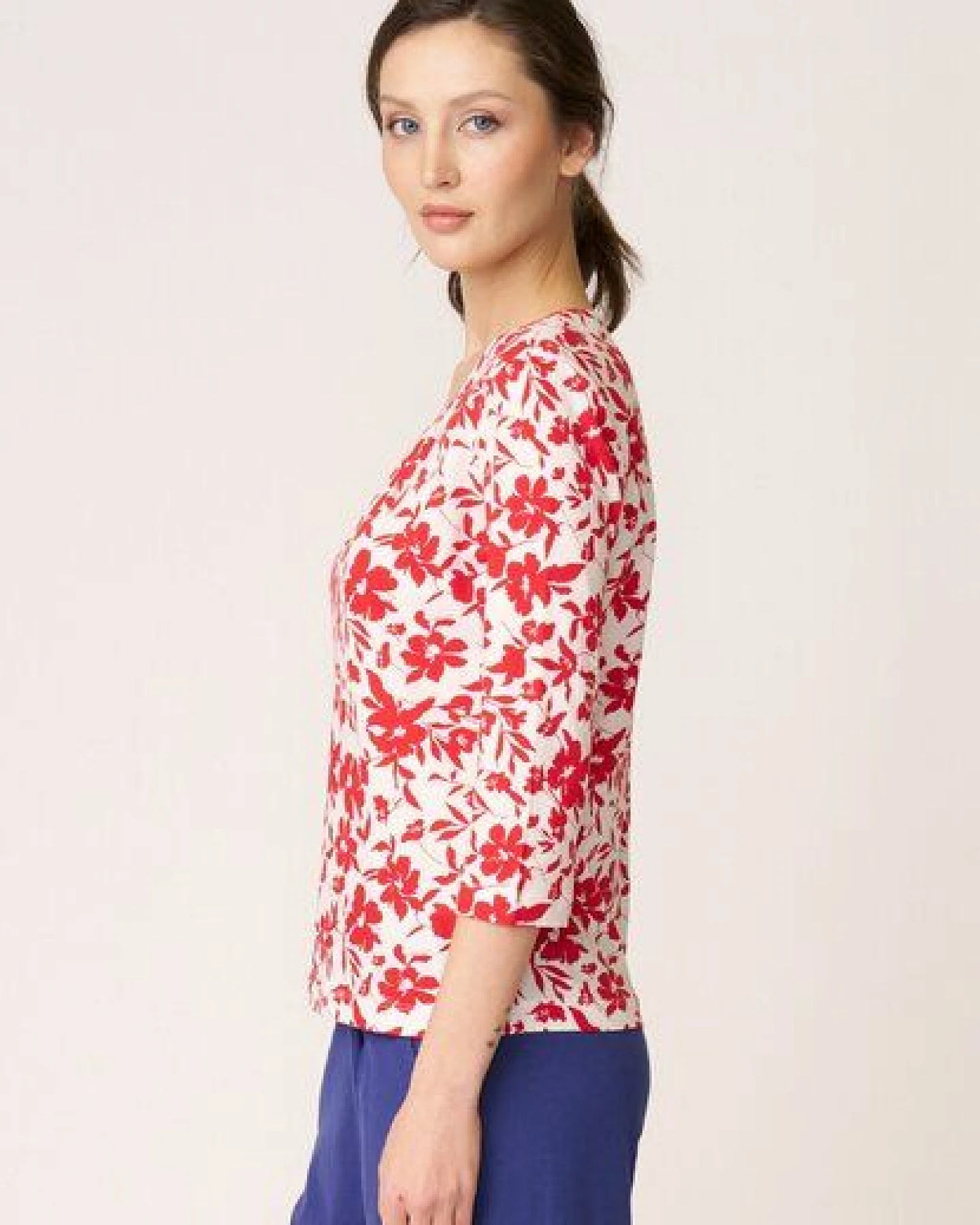 LANA Organic Blusenshirt aus Bio Baumwolle, Modell Delia – Ansicht 3