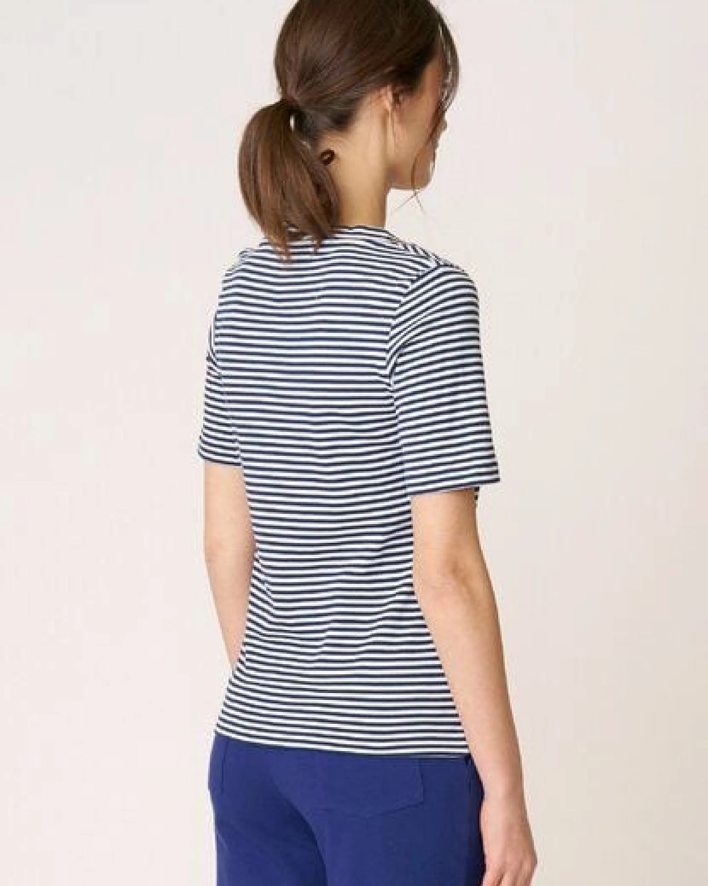 LANA Organic Ringelshirt aus Bio Baumwolle, Modell Ada – Ansicht 4