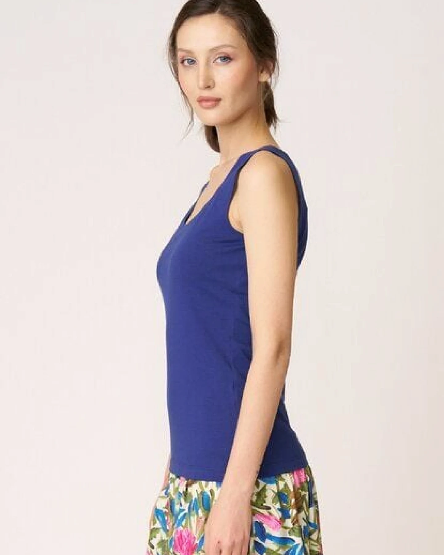 LANA Organic Top aus Bio Baumwolle, Modell Ida – Ansicht 3