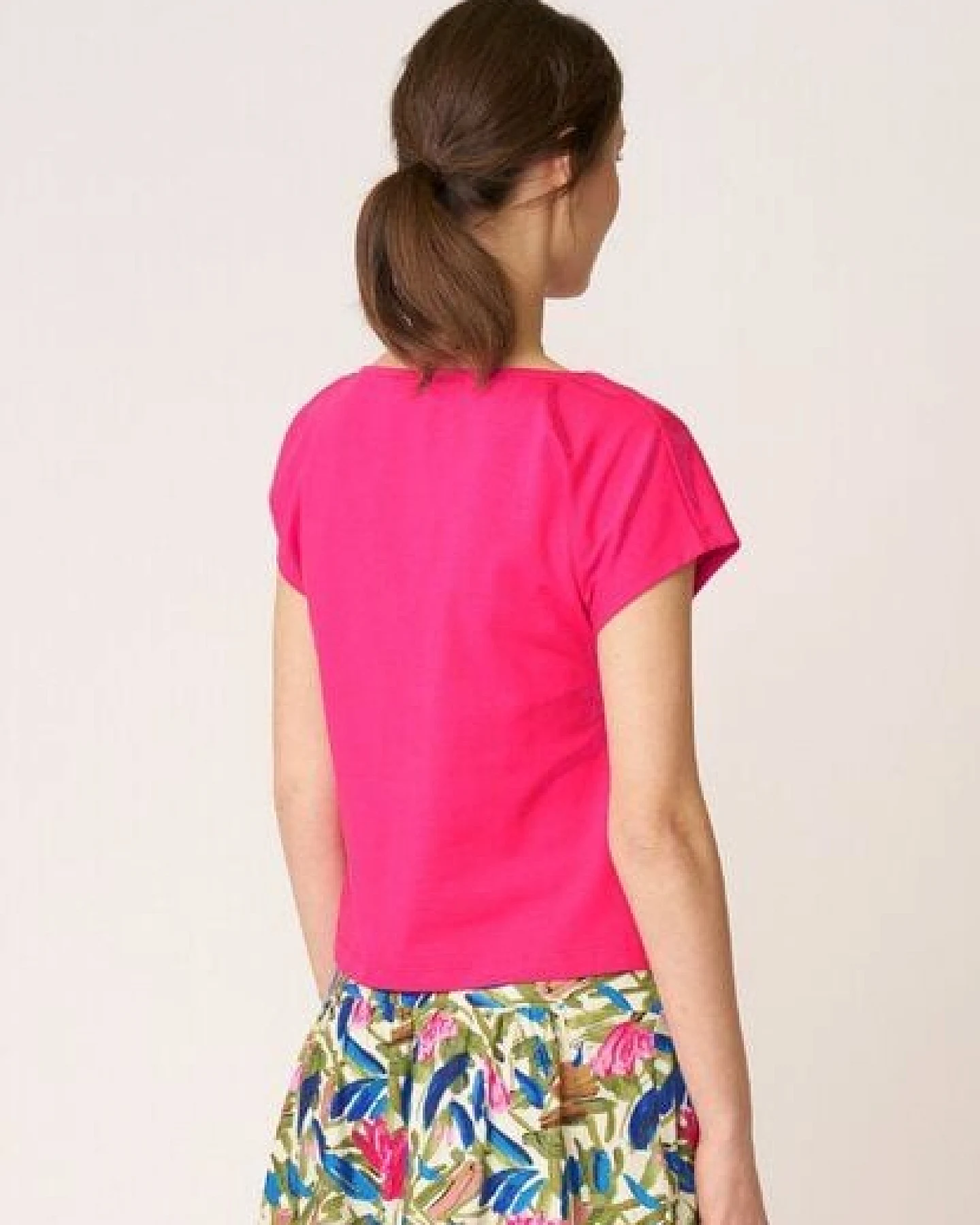 LANA Organic Shirt mit Knopfleiste, Modell Edda – Ansicht 4