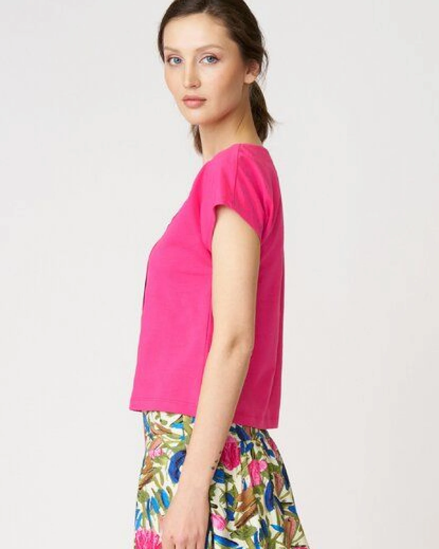 LANA Organic Shirt mit Knopfleiste, Modell Edda – Ansicht 3