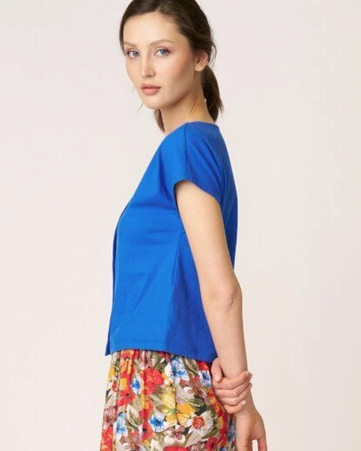 LANA Organic Shirt mit Knopfleiste, Modell Edda – Ansicht 3