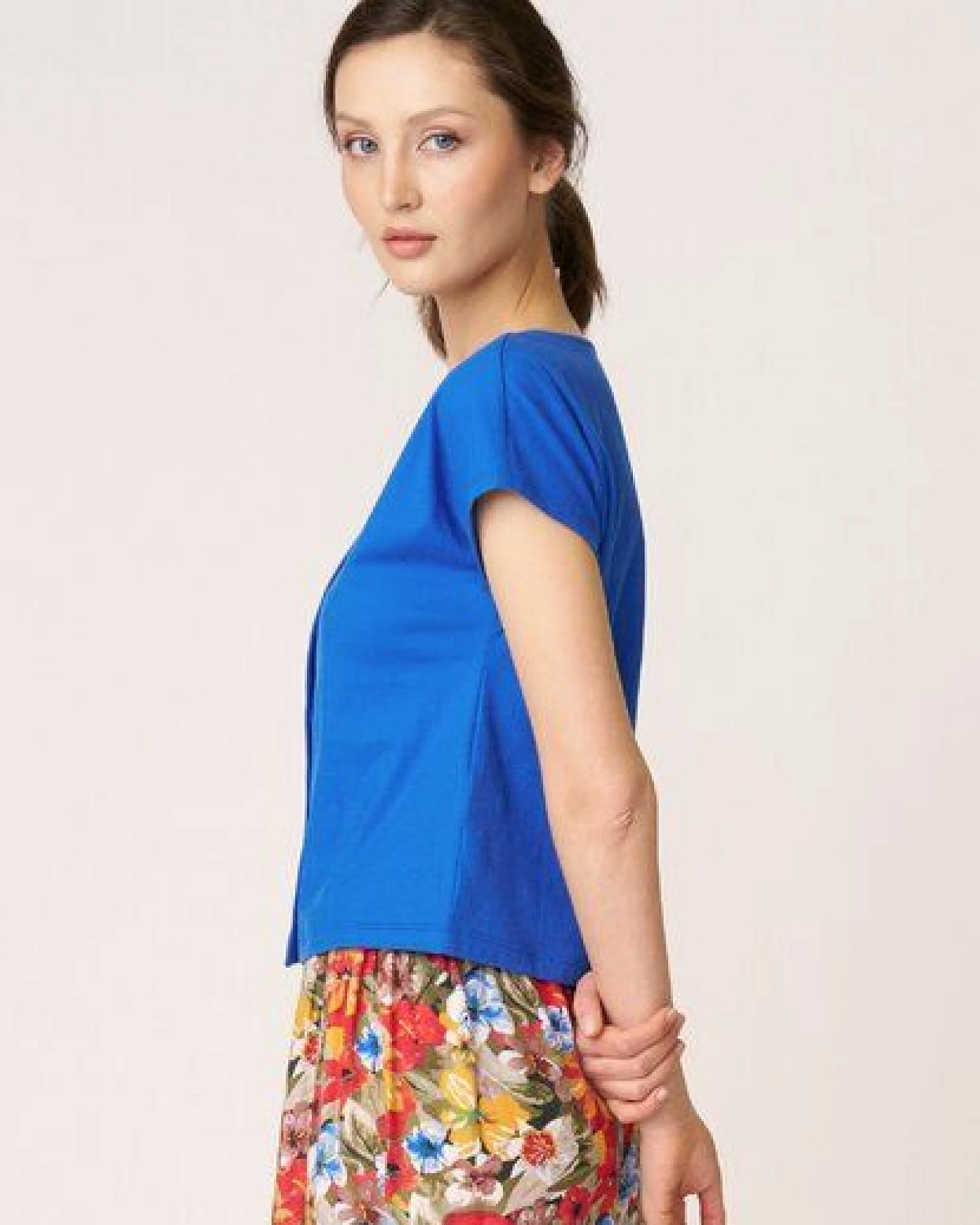 LANA Organic Shirt mit Knopfleiste, Modell Edda – Ansicht 3