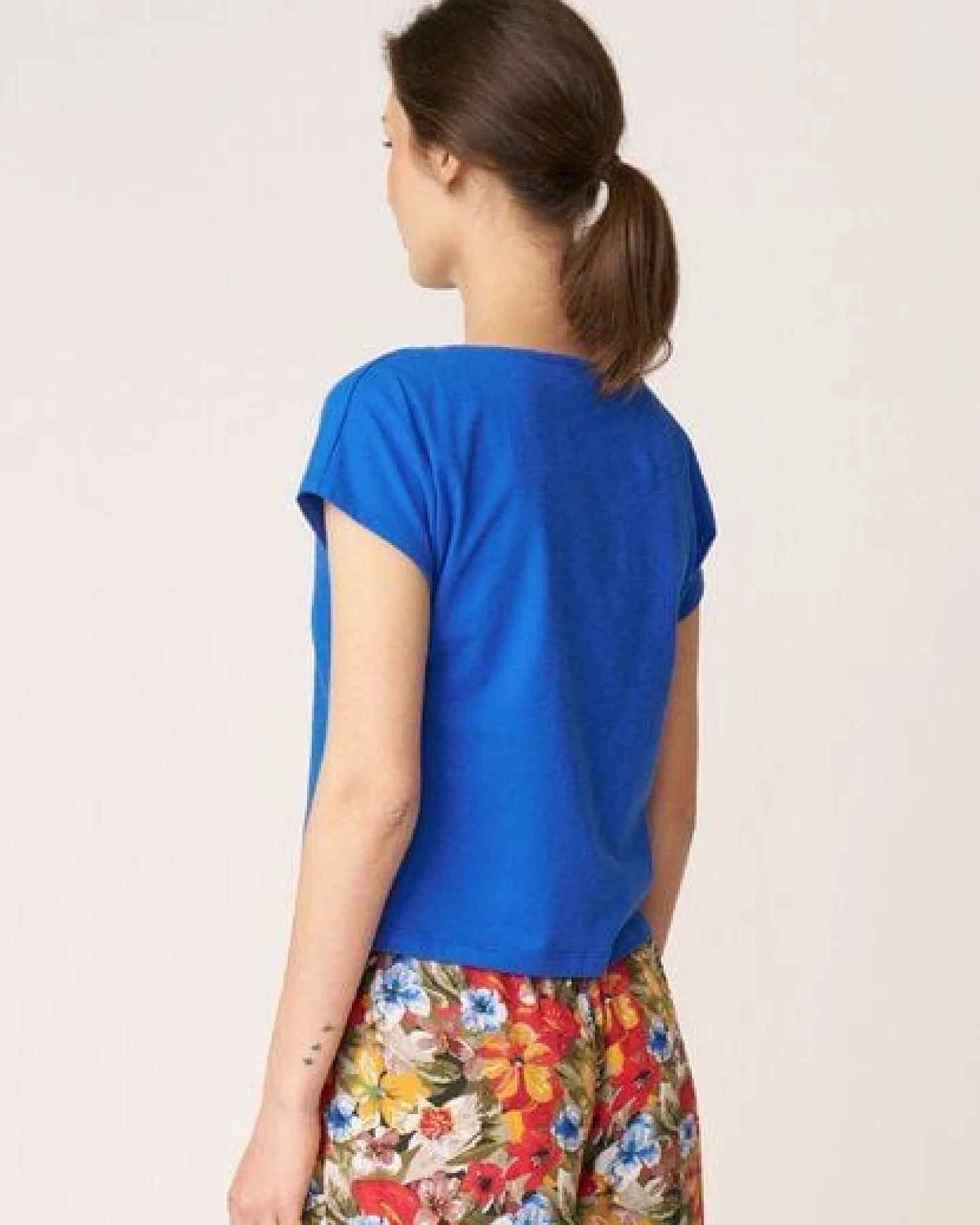 LANA Organic Shirt mit Knopfleiste, Modell Edda – Ansicht 4