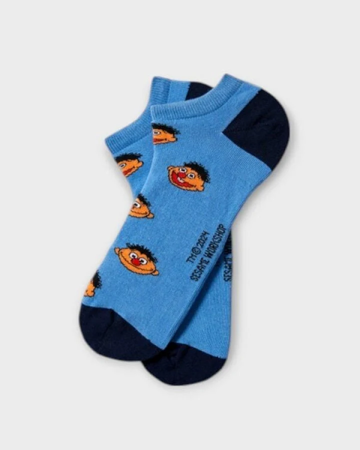 BeSocks Sneaker Socke Bio-Baumwolle - ERNIE
